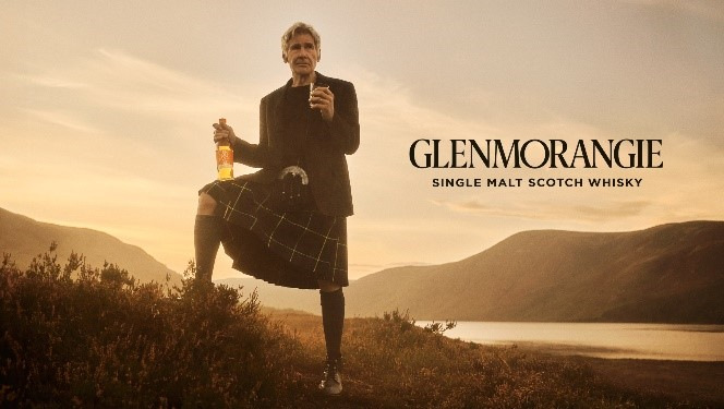 HARRISON FORD BECOMES THE FACE OF GLENMORANGIE SINGLE MALT WHISKY