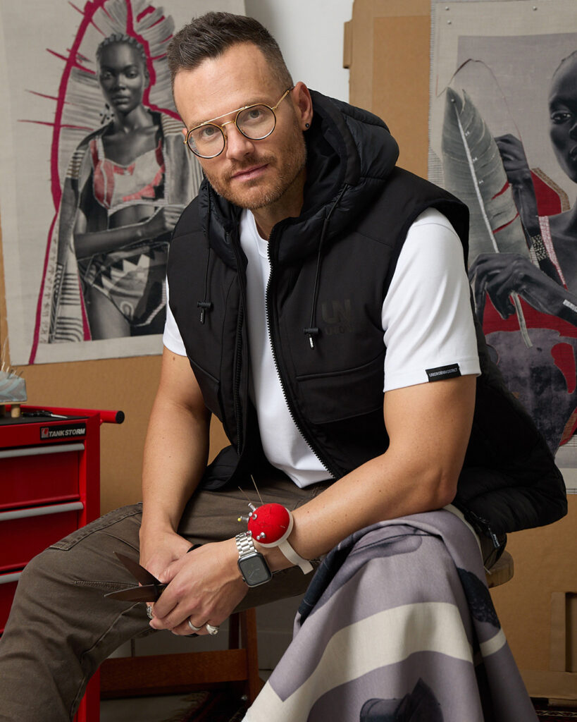 Fashion meets art as Union-DNM partners with renowned artist Justin Dingwall