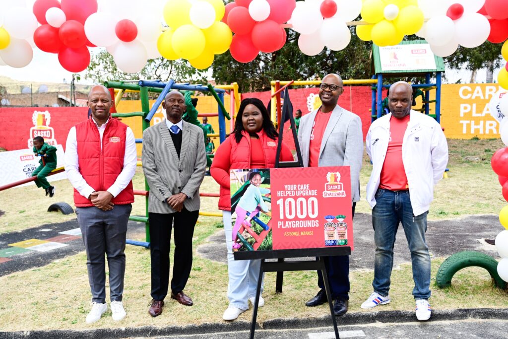 SASKO CELEBRATES 1,000 PLAYGROUND UPGRADES ACROSS SOUTH AFRICA