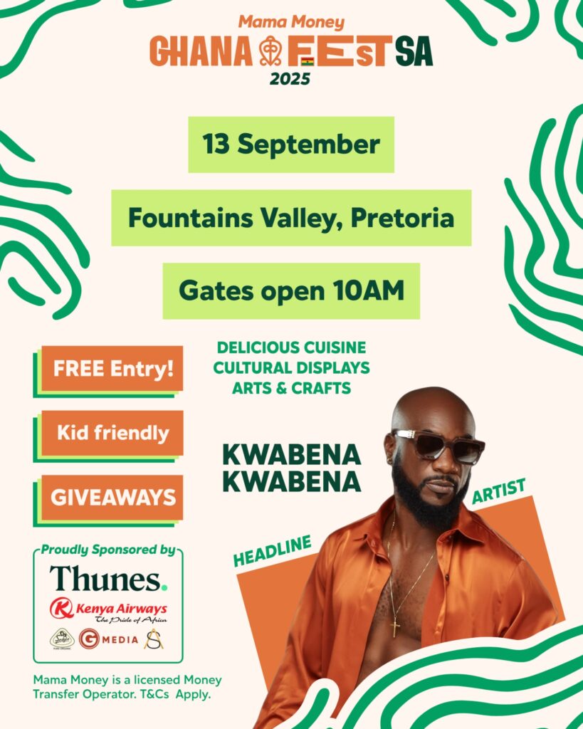 GhanaFEST SA Returns for Its 11th Year: A Vibrant Celebration of Culture, Community, and Connectivity