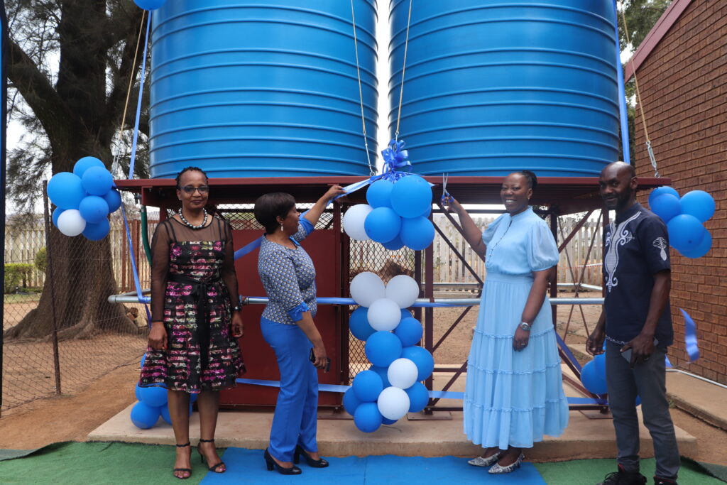 Ribbon Cutting Ceremony Sikhanyisele Primary School