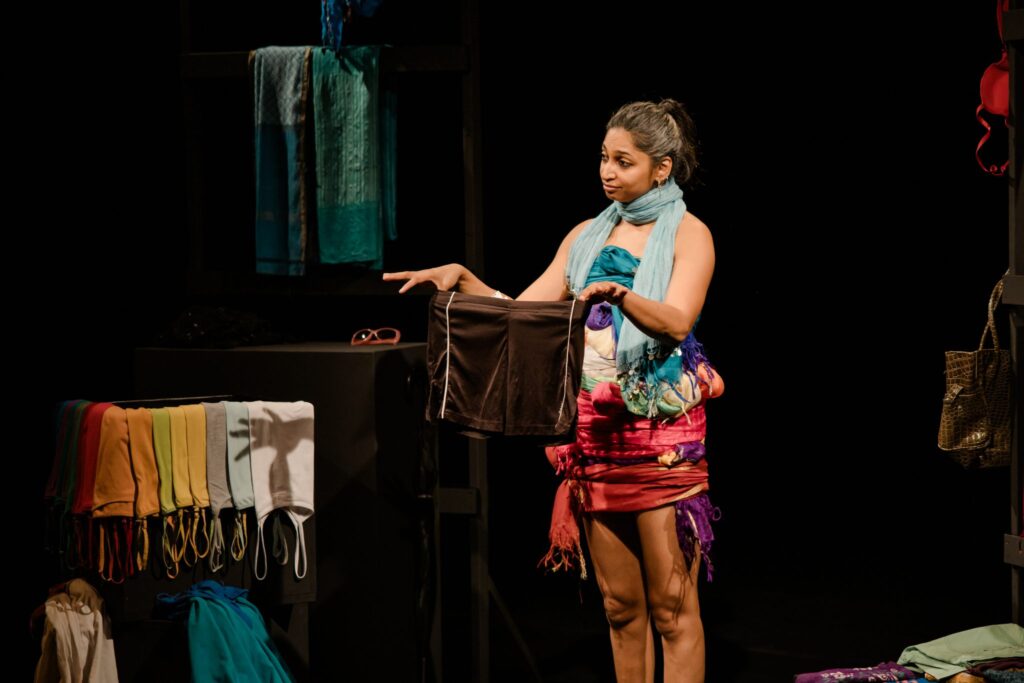 Artist and activist Mallika Taneja from New Delhi will bring her solo performance Be Careful to Season 11. Photographer - Simone Voggenreiter
