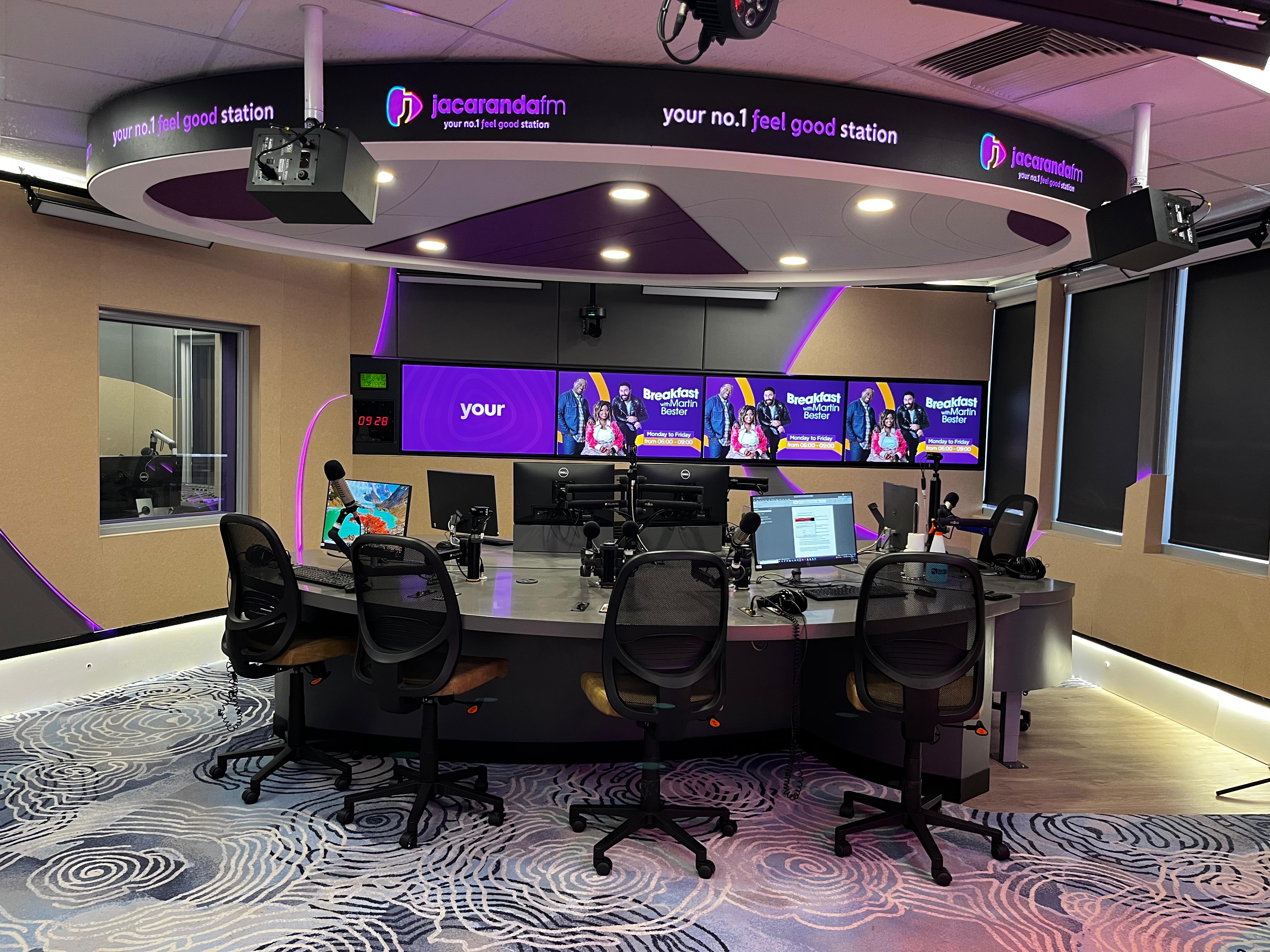 Jacaranda FM Unveils Brand-New State-of-the-Art Studio