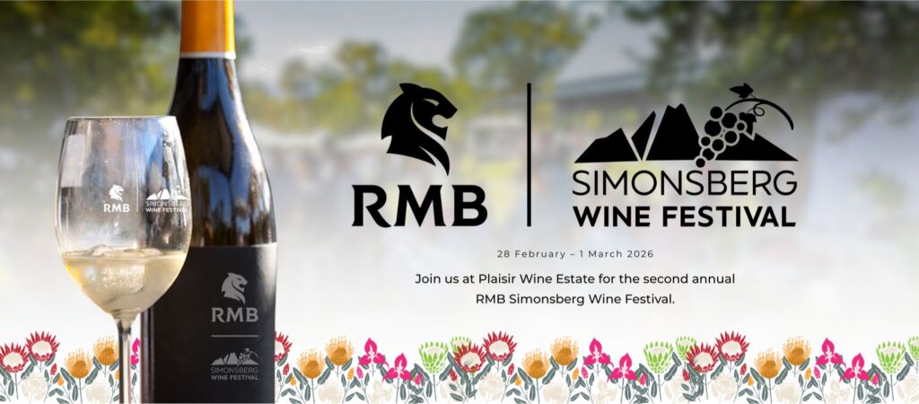 RMB Simonsberg Wine Festival Returns in 2026, Showcasing the Best of Wine, Food and Music