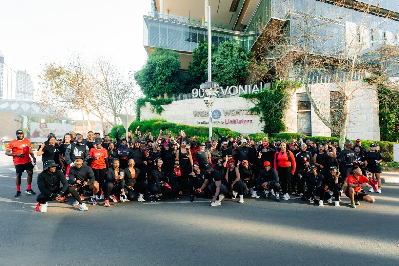 The Moderate 5km Group at the Absa x VSC Event. Satur, 13 Jun