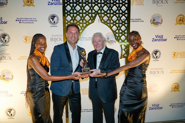 Wouter Nel from Travelstart and Graham E. Cooke founder and president of the World Travel Awards Wouter Nel from Travelstart and Graham E. Cooke founder and president of the World Travel Awards