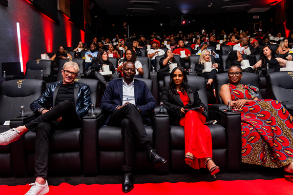 From left to right- Bertus van der Walt, Sitoyo Lopokoiyit, Candice Thurston, and Erica Bopape- all from Absa.